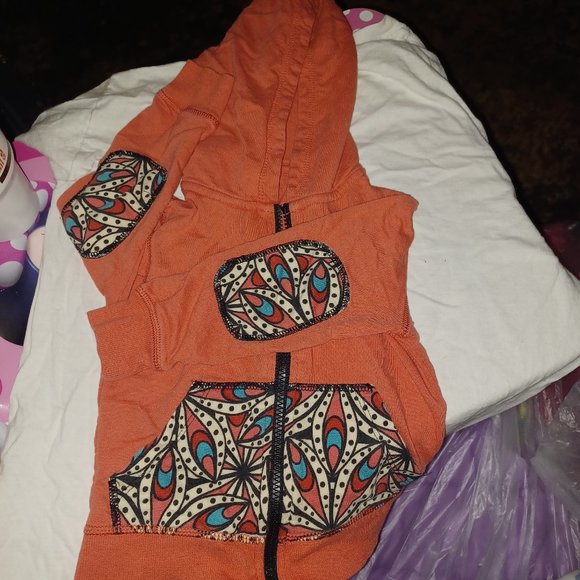 2T Toddler girls zip up sweatshirt - Picture 1 of 3
